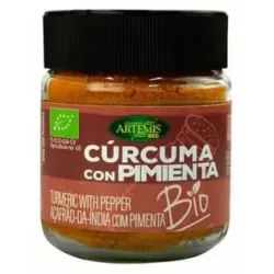 Curcuma con pimienta xl especia 80gr. bio vegan