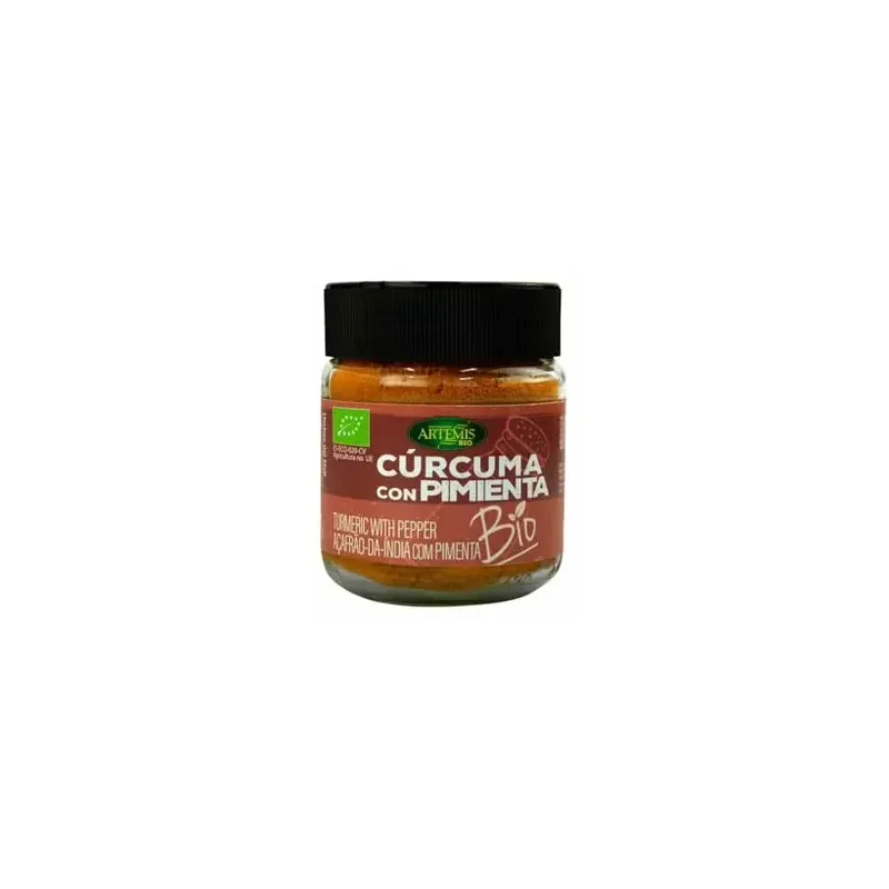 Curcuma con pimienta xl especia 80gr. bio vegan | Farmacia Barata