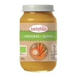Babybio tarrito ecológico de verduras y quinoa 200g | Farmacia Barata