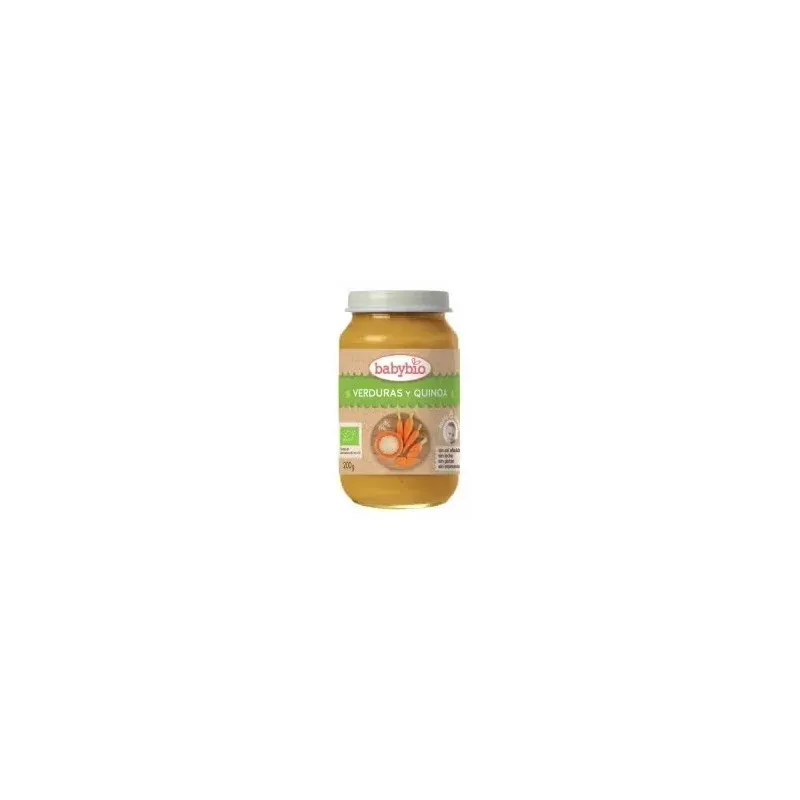 Babybio tarrito ecológico de verduras y quinoa 200g | Farmacia Barata