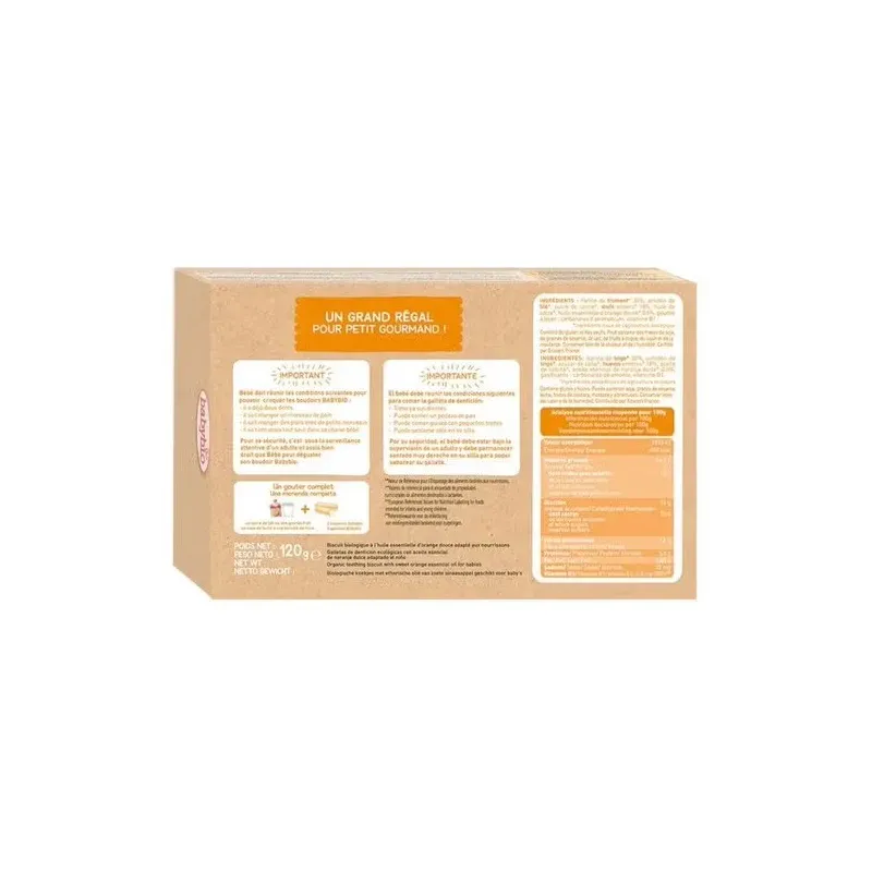 Babybio galletas petits boudoirs 120g | Farmacia Barata