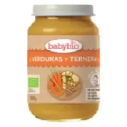 Babybio tarrito ecológico de verduras y ternera 200g