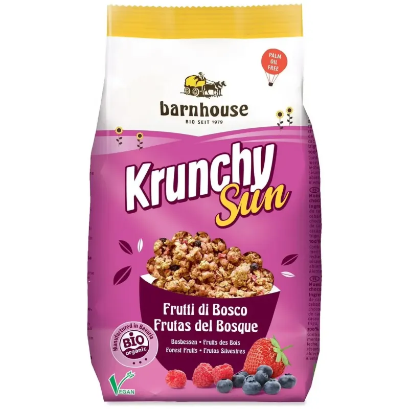 Barnhouse muesli krunchy sun frutos 375g | Farmacia Barata