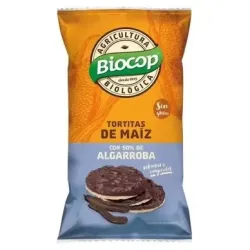 Tortitas de maiz con algarroba 100gr. bio
