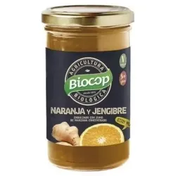 Compota de naranja y jengibre 280gr. bio