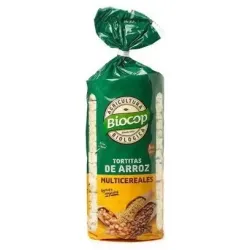 Tortitas de arroz multicereales 200gr. bio