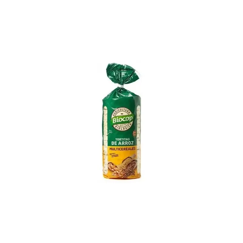Tortitas de arroz multicereales 200gr. bio | Farmacia Barata