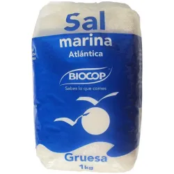 Sal marina atlantica gruesa 1kg. bio