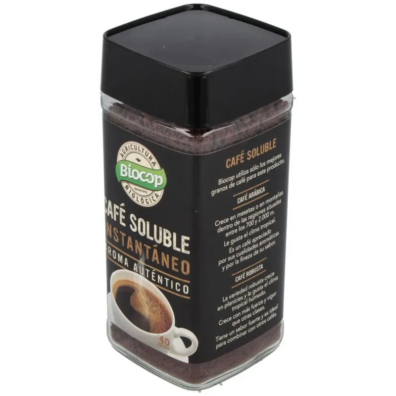 Cafe soluble instantaneo 100gr. bio | Farmacia Barata