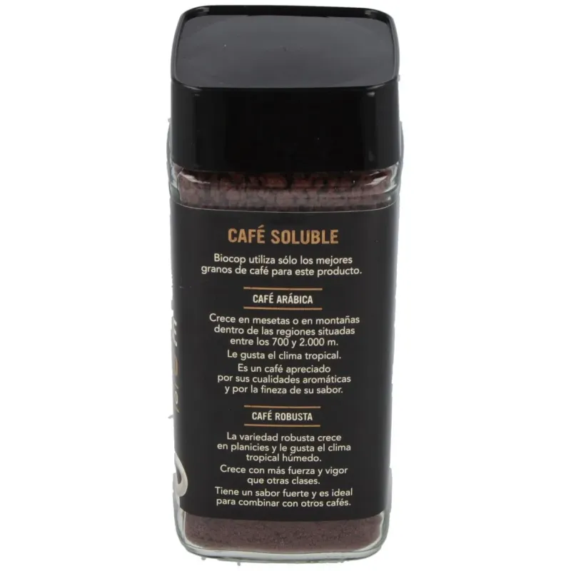 Cafe soluble instantaneo 100gr. bio | Farmacia Barata