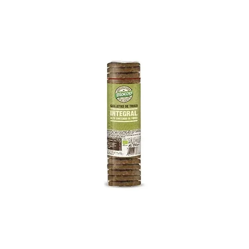 Galletas de trigo integral 250gr. bio | Farmacia Barata