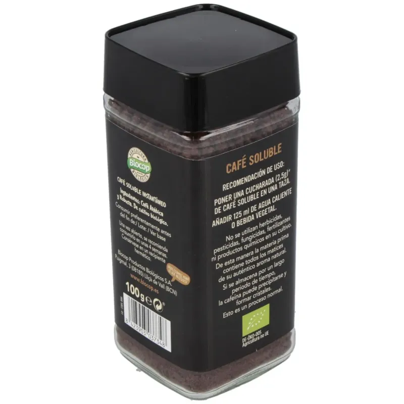 Cafe soluble instantaneo 100gr. bio | Farmacia Barata