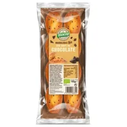 Biocop magdalenas con chips de chocolate bio 180g