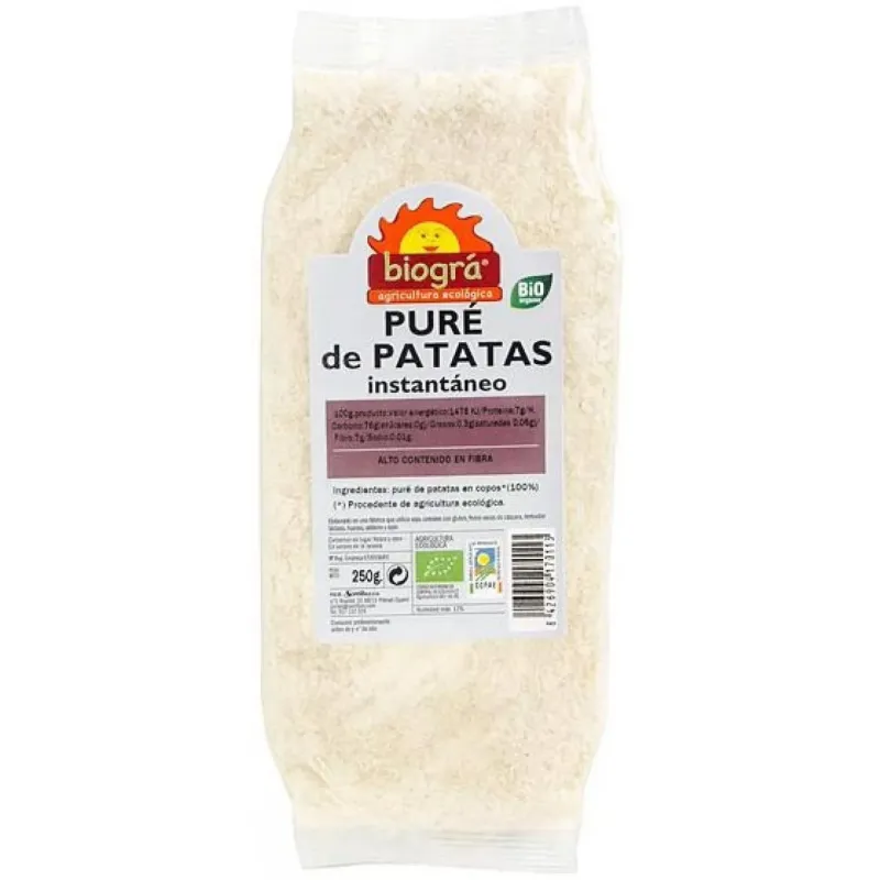 Pure de patatas instantaneo 250gr. bio | Farmacia Barata Pure de patatas instantaneo 250gr. bio | Farmacia Barata