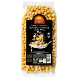 Biogra bolitas maiz miel hinchadas 250g