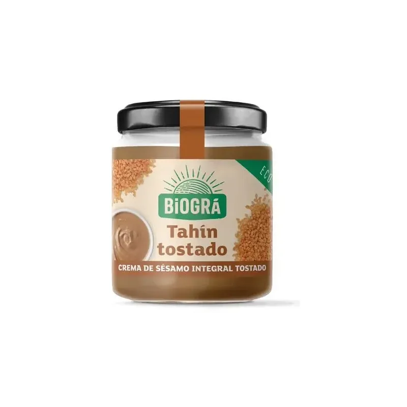 Biogra tahin tostado s/sal bio 200g | Farmacia Barata Biogra tahin tostado s/sal bio 200g | Farmacia Barata
