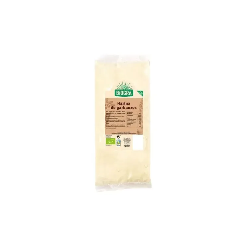 Biogra harina garbanzos bio 500g | Farmacia Barata Biogra harina garbanzos bio 500g | Farmacia Barata