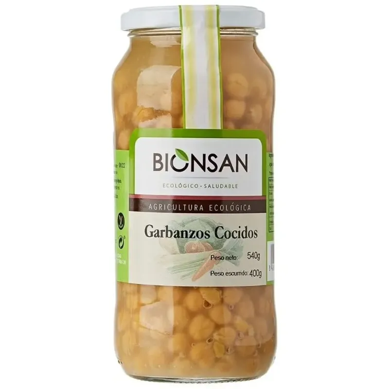 Bionsan garbanzos cocidos eco 400g | Farmacia Barata Bionsan garbanzos cocidos eco 400g | Farmacia Barata