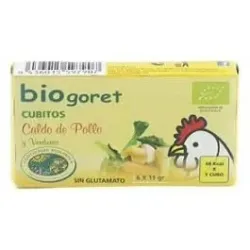 Bio goret caldo pollo verdur cubitos bio 66g