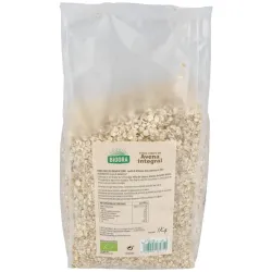 Copos de avena finos integrales 1kg. bio | Farmacia Barata