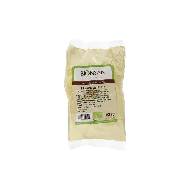 Harina de maiz 500gr. eco - bionsan | Farmacia Barata Harina de maiz 500gr. eco - bionsan | Farmacia Barata