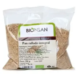Bionsan pan rallado integral 250g