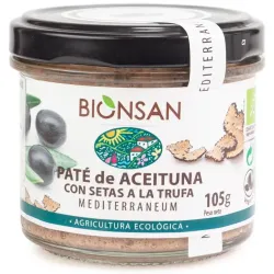 Pate de aceitunas setas a la trufa 105gr eco vegan