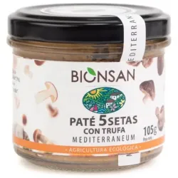 Bionsan paté ecológico 5 setas con trufa 105g