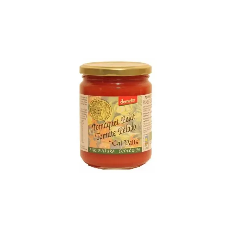 Cal valls tomate pelado entero eco 445ml | Farmacia Barata
