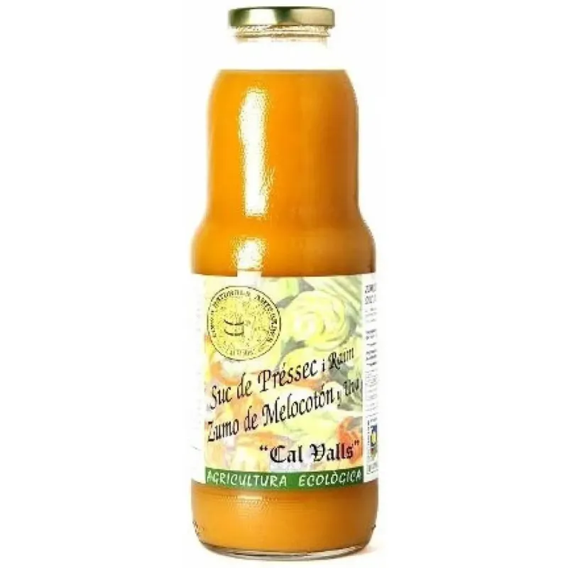 Cal valls zumo uva melocoton eco 200ml | Farmacia Barata