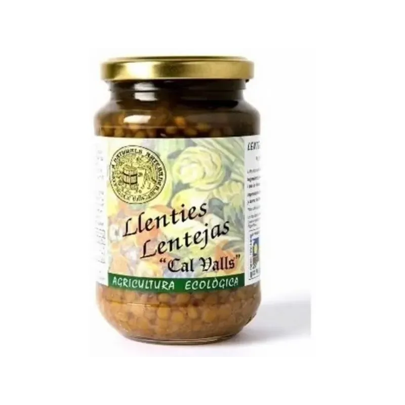 Cal valls lentejas cocidas castellanas eco 240 g | Farmacia Barata