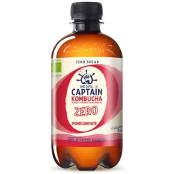Captain kombucha zero pomegranate bio 400ml