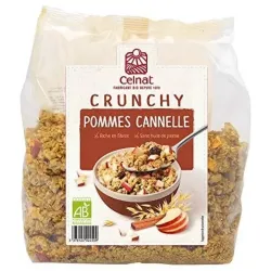 Muesli crunchy manzanas y canela bio 500gr.