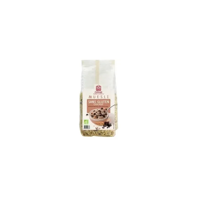 Celnat muesli de chocolate bio 375g | Farmacia Barata Celnat muesli de chocolate bio 375g | Farmacia Barata