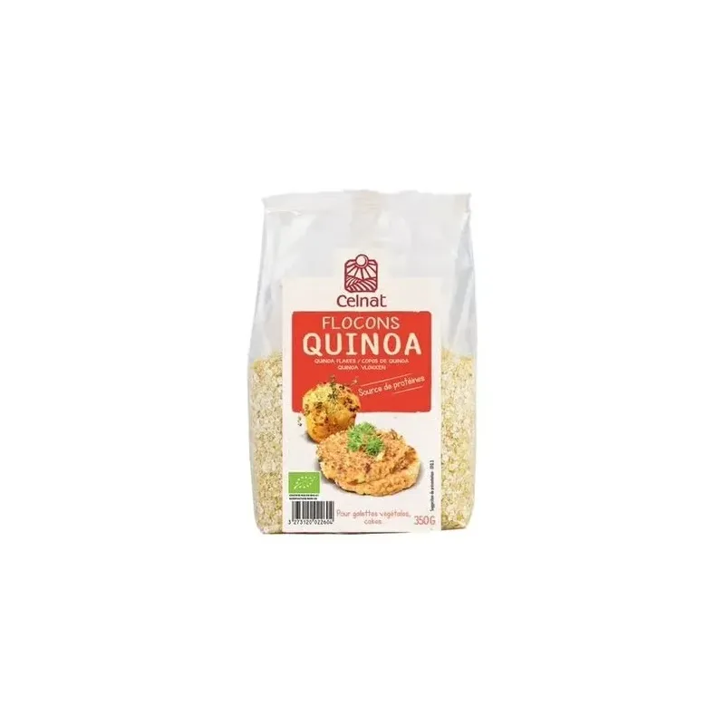 Celnat copos de quinoa bio350g | Farmacia Barata