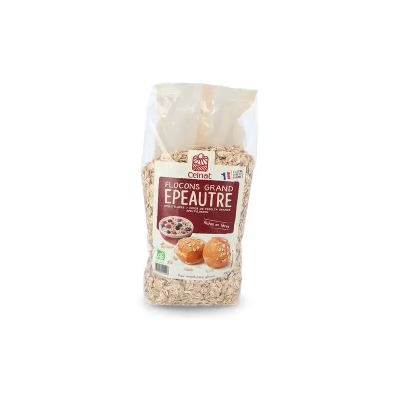 Celnat copos de espelta bio 500g | Farmacia Barata