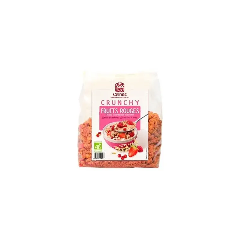Celnat muesli crunchy frutos rojos bio 500g | Farmacia Barata