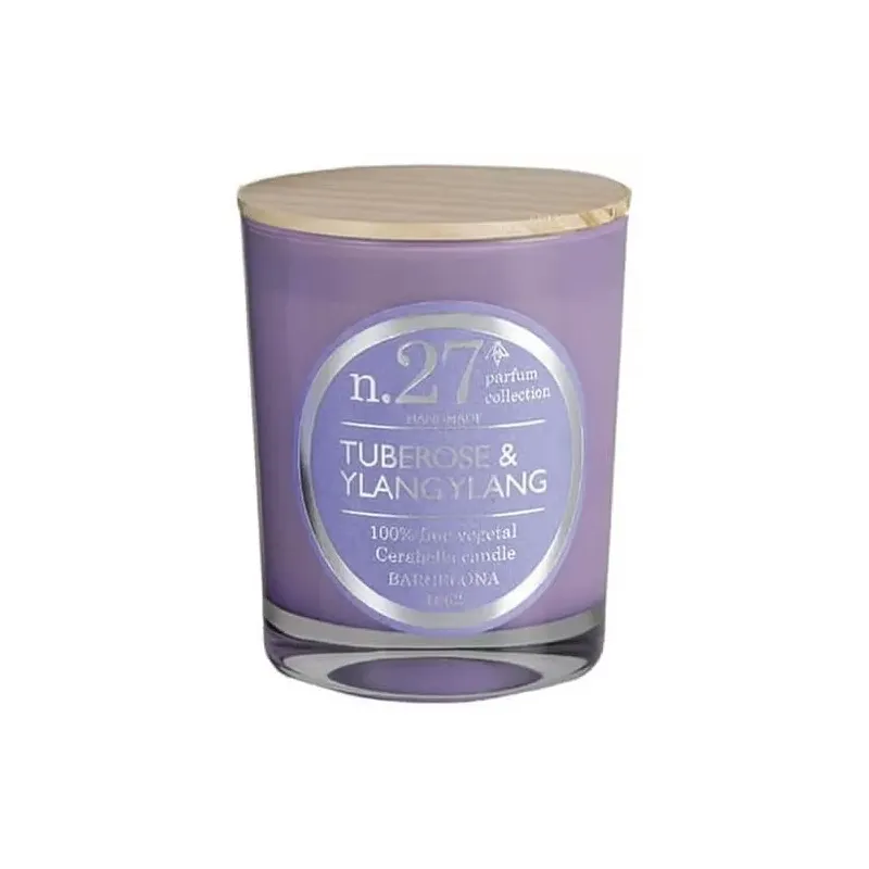 Cerabella vela vaso nro 27 tuberose-ylang ylang 7_5x9cm 1ud | Farmacia Barata
