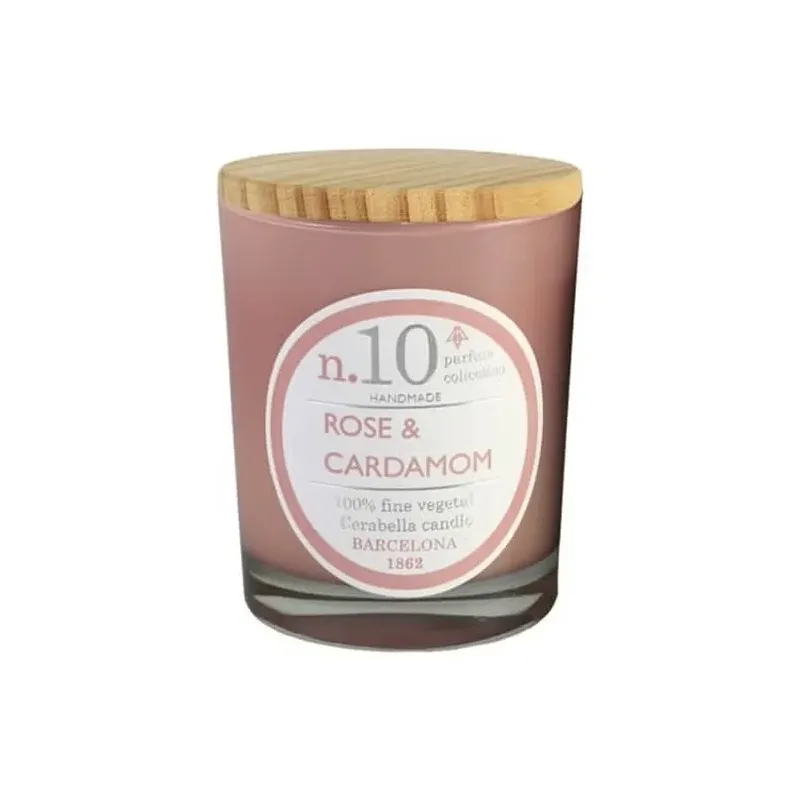 Cerabella vela vaso nro 10 rose-cardamon 7_5x9cm 1ud | Farmacia Barata