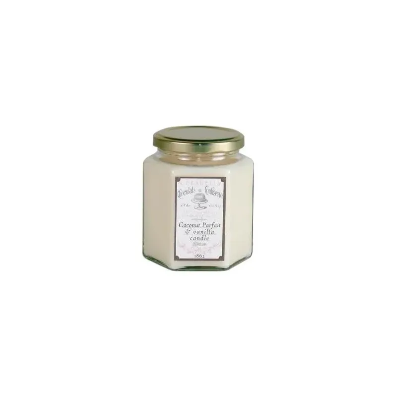 Cerabella vela tarro nro 16 coconut parfait vainilla 8x10cm 300g | Farmacia Barata