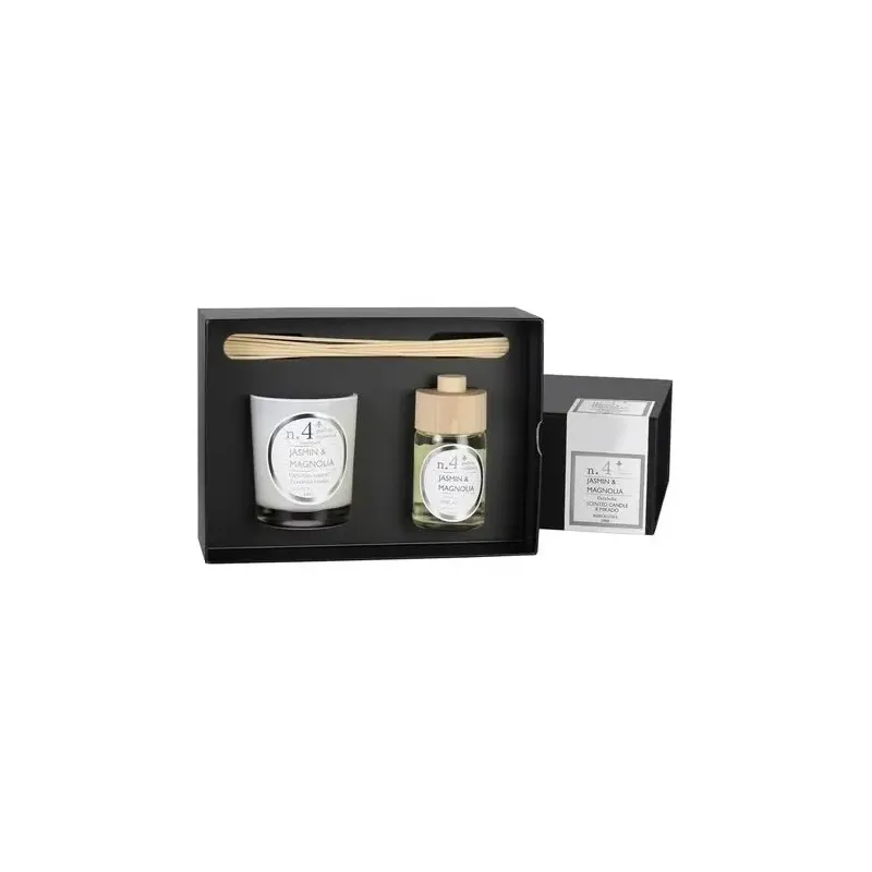Cerabella set nro 4 vela + mikado jasmine-magnolia 23x16,6x8,3cm | Farmacia Barata