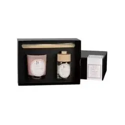 Cerabella set nro 10 vela + mikado rose-cardamom 23x16_6x8_3cm