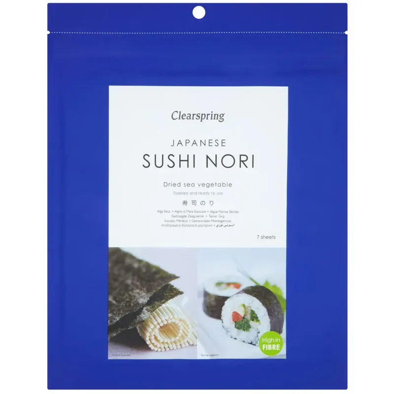 Clearspring algas nori sushi 17g | Farmacia Barata