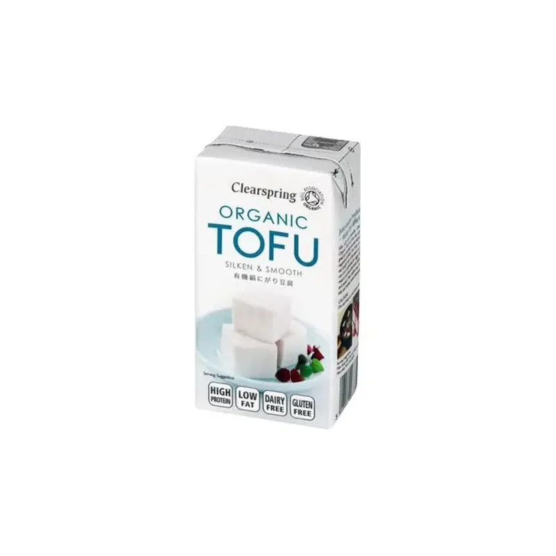 Clearspring tofu sedoso japonés bio 300g | Farmacia Barata