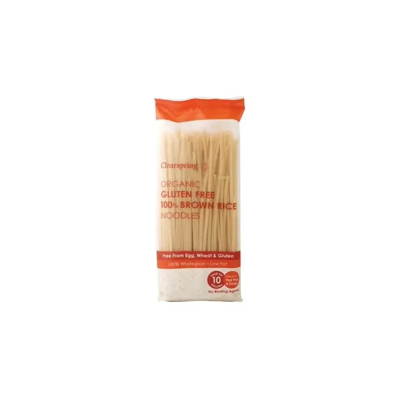 Clearspring fideos de arroz integral bio 200g | Farmacia Barata