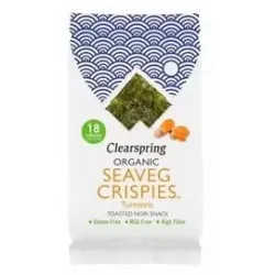 Clearspring snack alga nori cúrcuma bio 4g