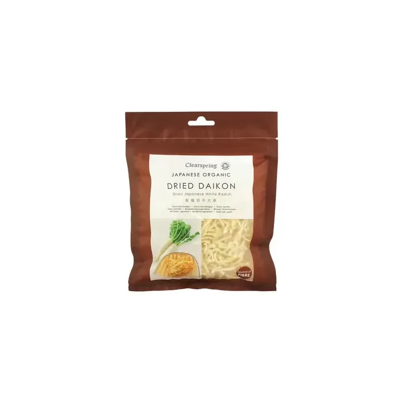 Clearspring dried daikon 40g | Farmacia Barata