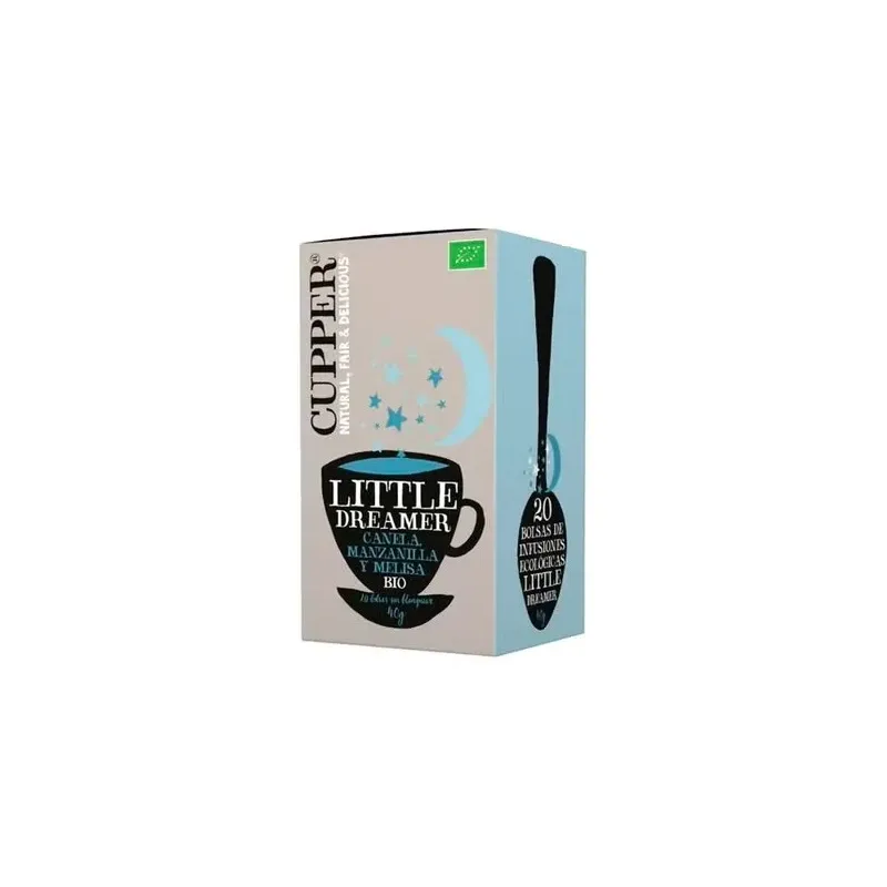 Cupper infusión little dreamer bio 20 filtros | Farmacia Barata