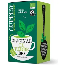 Cupper te verde infusion bio c.justo 20uds