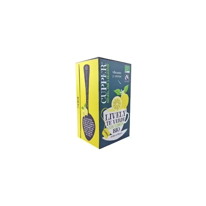 Te verde con limon infusion 20bolsitas. bio | Farmacia Barata